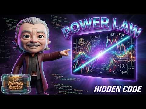 Bitcoin Power Law: The Math HIDDEN in Price Chaos