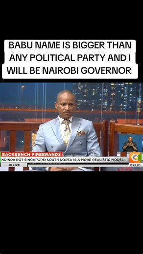 Babu Owino: Aiming for Nairobi Governor Position