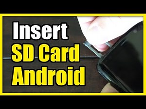 How to Place Micro SD Card into your Android Phone (Fast Tutorial)