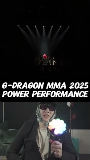 G-DRAGON “POWER” LIVE MMA 2025 🔥 Aura Was INSANE