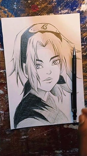 "Easiest Way to Draw an Anime Girl! (Loomis Method in 20 Sec)"