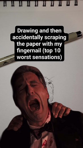 17K views · 186 reactions | It's like nails across a chalkboard #drawing #art #paper #scratching #artist | It's my own invention | Facebook