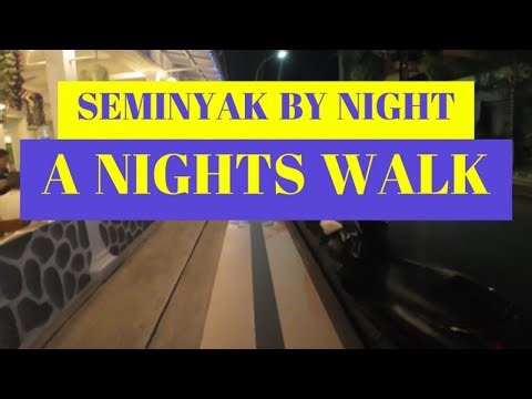 Seminyak by night