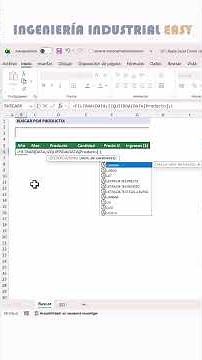 How to create a Google-style SEARCH BAR in EXCEL. A super Excel tip 😎📊