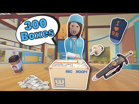 I Opened 300+ Boxes in the Rec Center! | Rec Room
