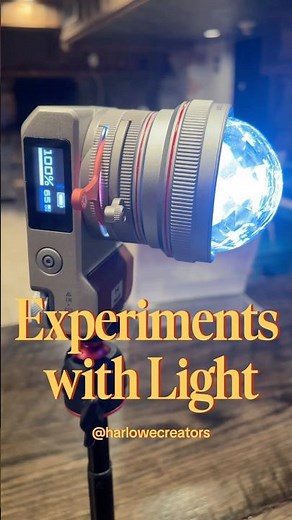Experiments with Light ‪@Harlowecreators‬ #youtubeshorts #lighting
