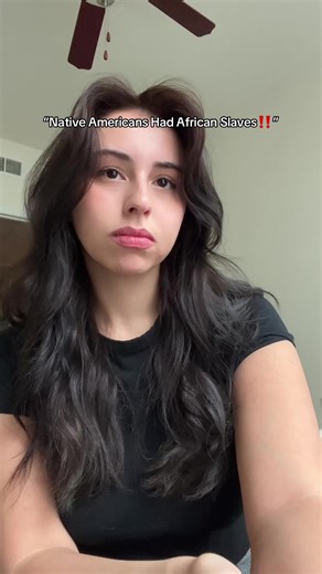 ❗️When you say native americans, you’re making an incorrect generalized statement. ❗️ #nativeamerican #slaves