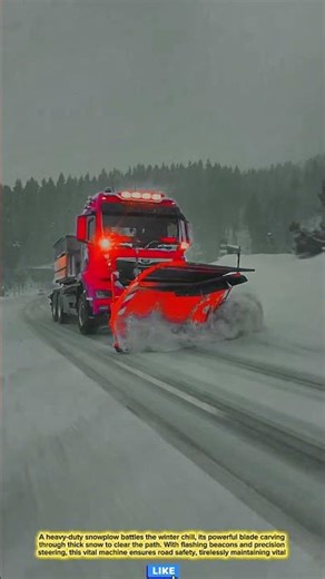 Heavy-Duty Snowplow: Advanced Blade Technology for High-Precision Winter Road Maintenance