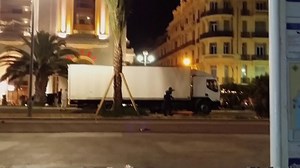 Witness in Nice: 'I saw this truck speeding towards us'