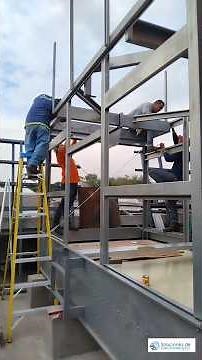 torre de enfriamiento para chiller #chiller #hvac #refrigeracion