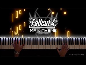 Fallout 4 - Main Theme - Inon Zur - Piano Cover [SHEET MUSIC] [MIDI]