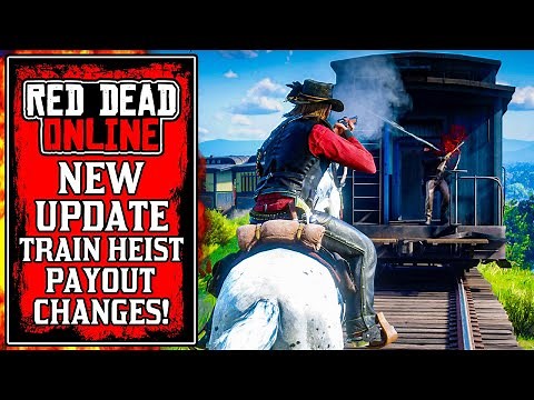 Red Dead Online's TRAIN ROBBERY Mission Just Got Even Better.. (New RDR2 Update)