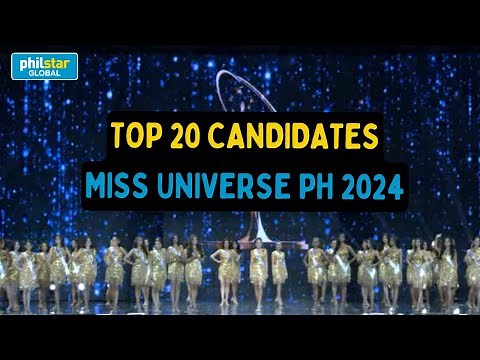 Meet the Top 20 finalists of Miss Universe Philippines 2024