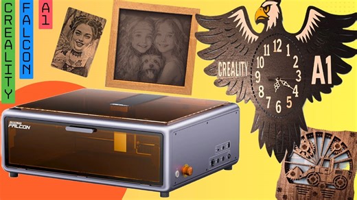 Can this laser engraver make awesome art? Creality Falcon A1