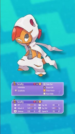 Best Mega Scrafty Build #pokemon #pokemonchampions