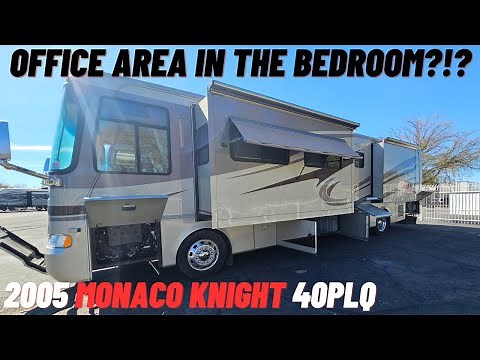 You Won't Believe the Bedroom In This 2005 Monaco Knight 40PLQ #rv #rvwalkthroughs