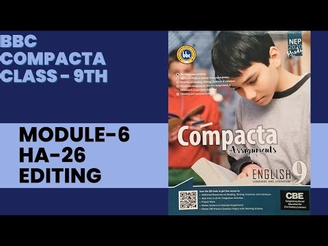 BBC CLASS-9 MODULE-6|HA-26 ERROR CORRECTION SOLVED