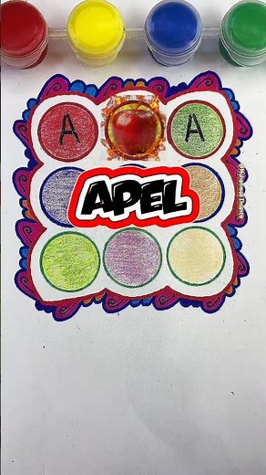 Learning ABC & Colors for Kids! 🍎⚽️ Learn Alphabet & Colors #shorts #kidslearning #abcd