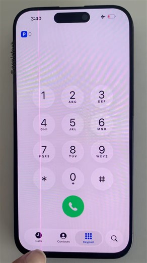 How to remove pink line from iPhone #shorts #short