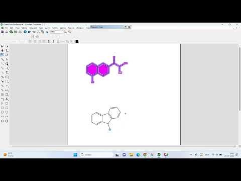 CHEM DRAW: How do you color in ChemDraw for molecules, Atoms etc