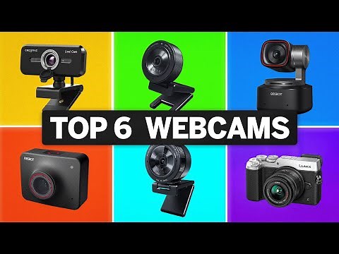 Top 6 Webcams de Stream (tous budgets !)