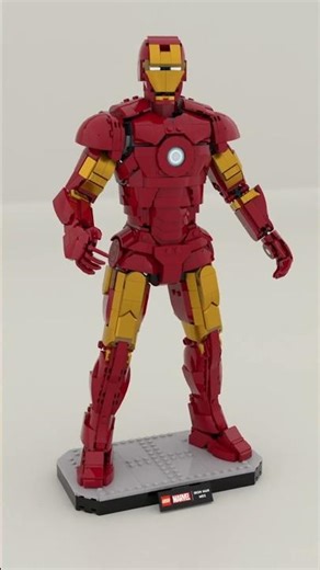 LEGO 76344 Iron Man Mark 3 Speed Build #lego #legomarvel