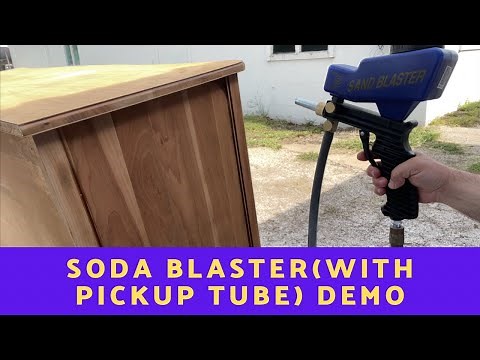 SODA BLASTER GUN WITH PICKUP TUBE