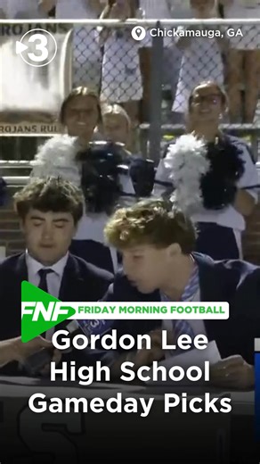 COLLEGE GAMEDAY - GORDON LEE STYLE: Sports Director Ben Bobick sits down with Trojans Gage, Maddox, and JR to make their picks ahead of the big Homecoming Night showdown with Heritage Christian. Catch us back tonight for highlights and coverage on Friday Night Football at Local 3 News at 11pm. Watch the full video at the link in our bio. | Local 3 News