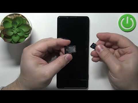 How to Insert SIM and SD Card to SONY Xperia Pro-I - Input SIM and SD Cards