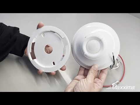 Ceiling Mount 360 Degree PIR Occupancy Sensor, Hard-Wired Motion Sensor, Max Height 15 Ft, 120-277V