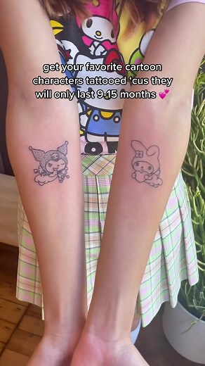 Adorable Hello Kitty Tattoo Designs – Not Permanent!
