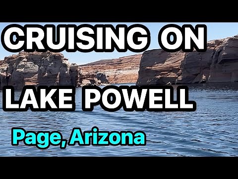 LAKE POWELL | SCENIC BOAT TOUR | PAGE, ARIZONA 4K #travel #lakeview #arizona