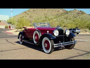 1930 Packard 740 Roadster — A Masterpiece of Early American Luxury