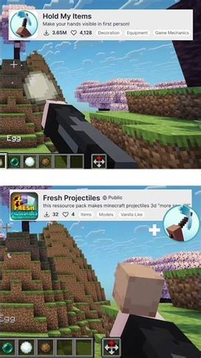 Fresh Projectiles a pack that make projectile 3D https://modrinth.com/resourcepack/fresh-projectiles