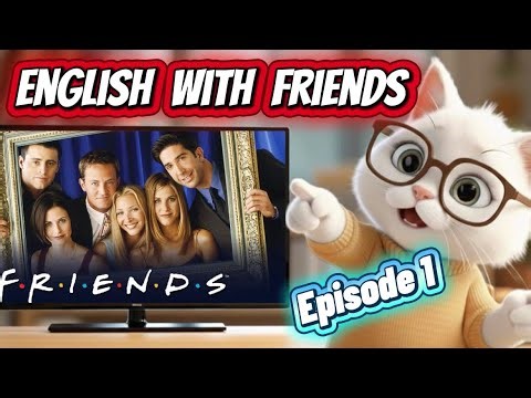 English with FRIENDS TV serie😻s1ep1
