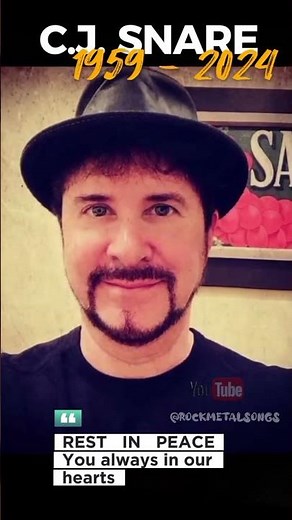 🥀 C.J. Snare - FireHouse (1959 - 2024) 🎸 Rest In Peace 💔