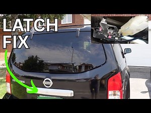 SUV Rear Door Latch Repair - Nissan Pathfinder