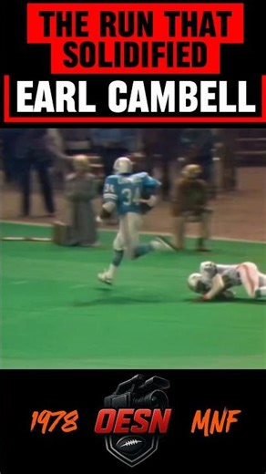 1978 MONDAY NIGHT FOOTBALL | HOUSTON OILERS BEAT THE MIAMI DOLPHINS | ROOKIE EARL CAMPBELL 💪🏾😈