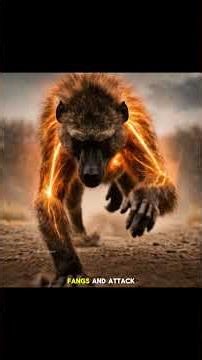 This Monkey Has Bigger Fangs Than a Lion.