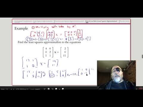 Math 2114: Day 19 (Least Squares Approximations)