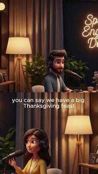 Speak English Naturally: Thanksgiving Edition | Pt.2 #speakenglishdaily #speakconfidentenglish