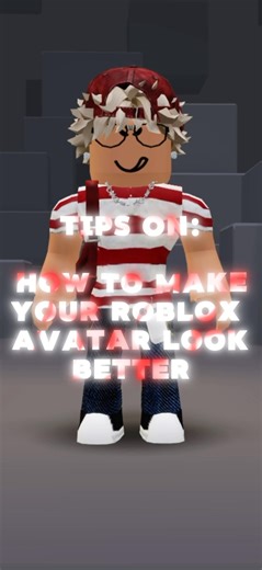 How to make your Roblox avatar look better in 3 easy steps! #roblox