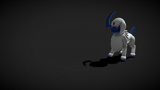 Absol - Download Free 3D model by Squirmy Worm (@squirmyworm064)
