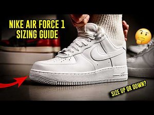 How to Size Air Force 1s (Ultimate Sizing Guide)
