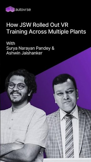 How JSW Rolled Out VR Training Across Multiple Plants