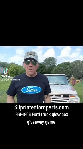 726 reactions · 13 shares | To enter the giveaway, just send us an email through our website 3dprintedfordparts.com contact us tab tell us why you need this glove box, who ever gets the most likes wins the glove box. thank you Ford people #slickside #66f100 #f100 #1964 #1966 #1965f100 #fordtruck #ford | 3D Classic Car Parts | Facebook