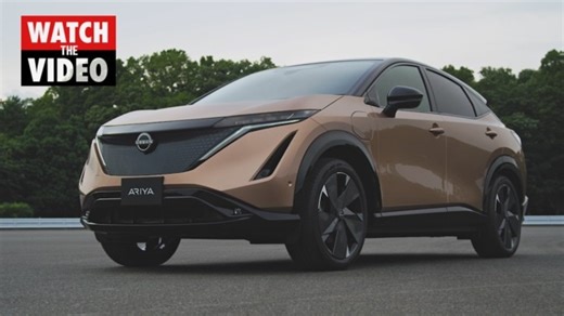 New Nissan Ariya electric SUV tested