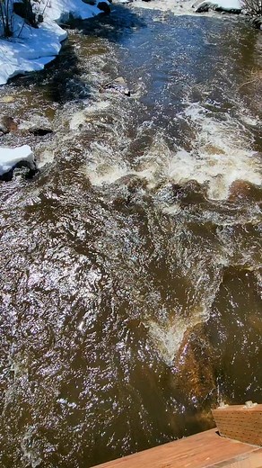 9.2K views · 444 reactions | The spring thaw is on in Grand Lake,...