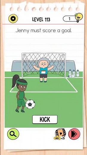 Brain test level 113