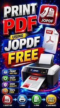 Print PDF Documents Easily with JOPDF